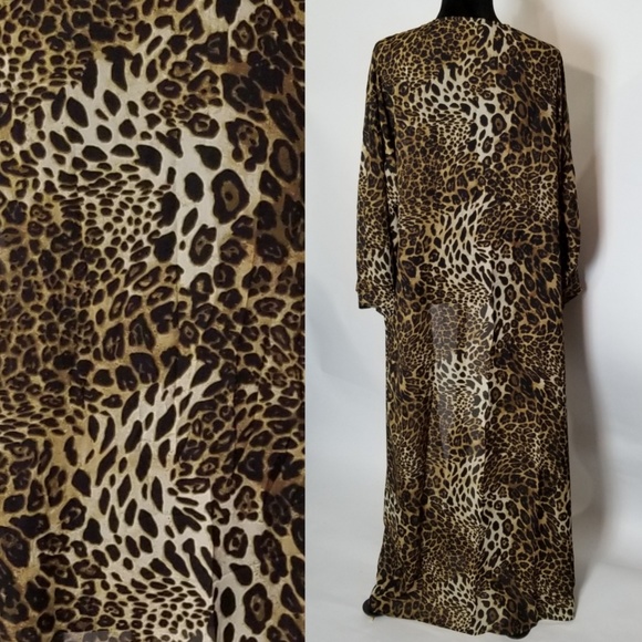 Leopard Maxi Cardigan - Picture 3 of 8